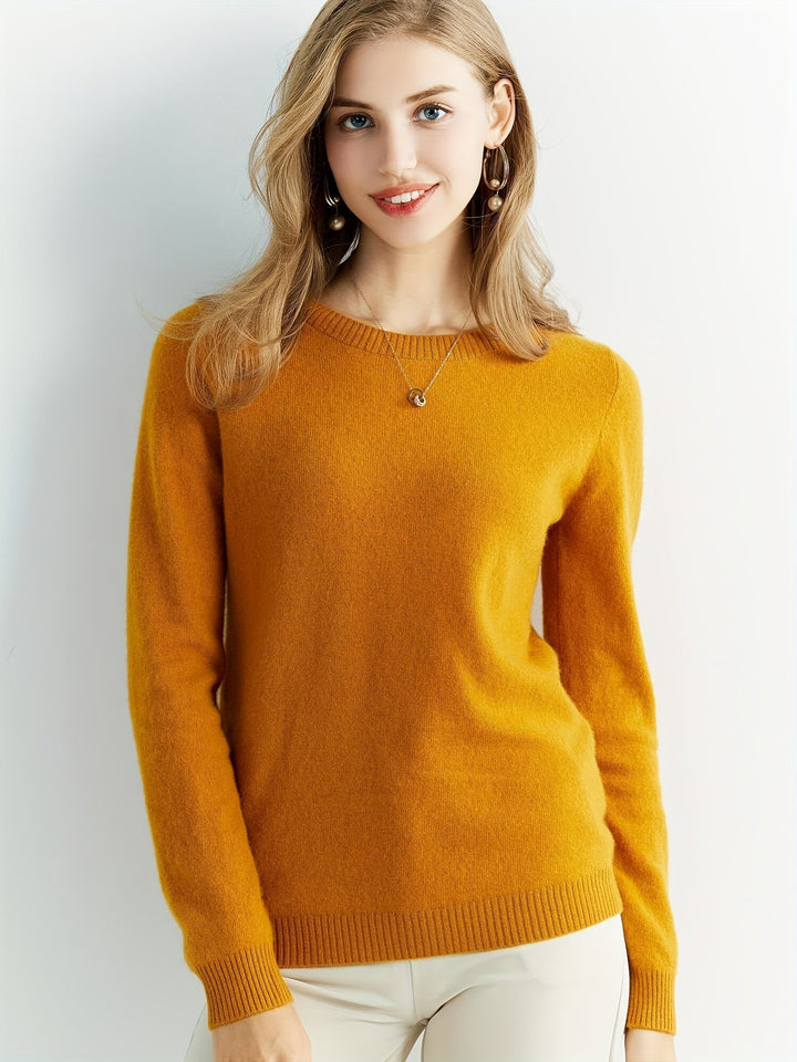 Ella | Women's Basic Sweater - Comfortable & Versatile