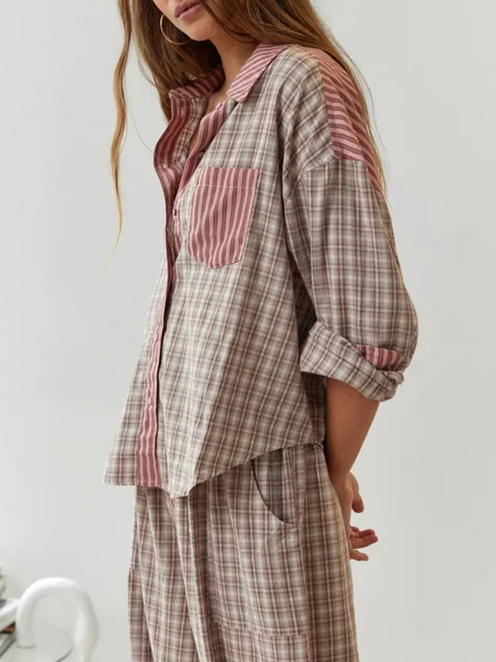 Savannah - 2-piece casual pajama set