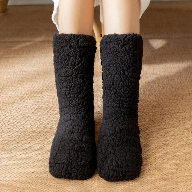 Ultra-Soft Sherpa Socks for Women