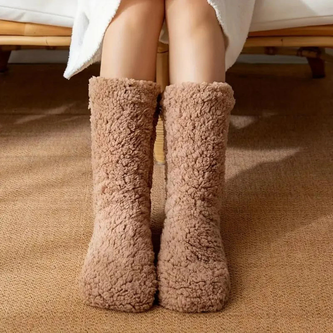 Ultra-Soft Sherpa Socks for Women