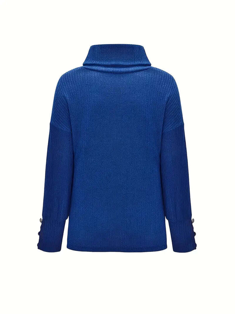 Amelia | Women's Button-Up Knit Sweater – Cozy & Stylish Pullover for Casual Wear