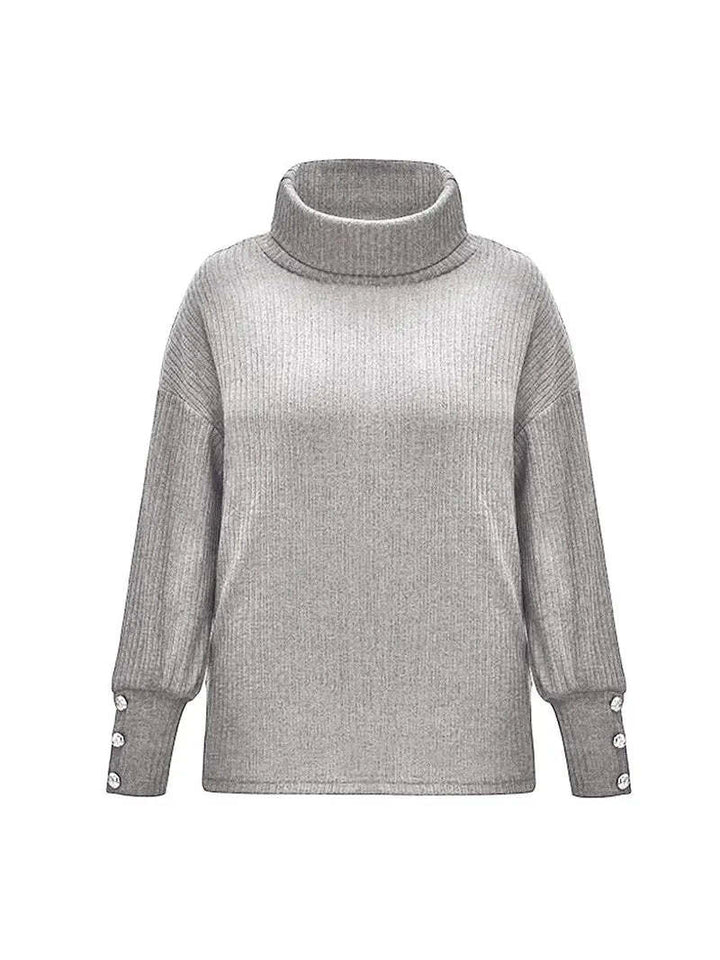 Amelia | Women's Button-Up Knit Sweater – Cozy & Stylish Pullover for Casual Wear